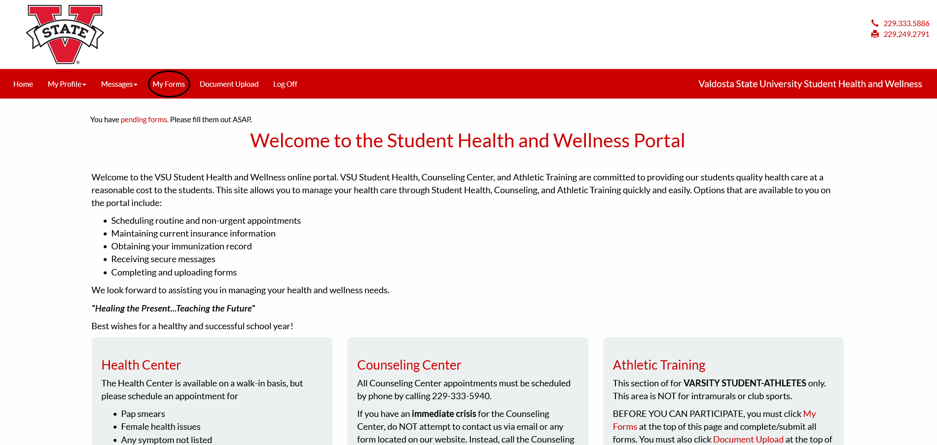 My Health Portal